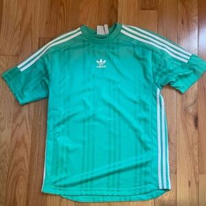 Adidas green jersey